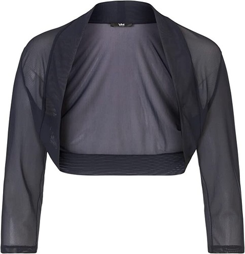 Vera Mont Womens Shrug Bolero Cropped Cardigan, Blue Size 6 BNWT - Picture 2 of 5