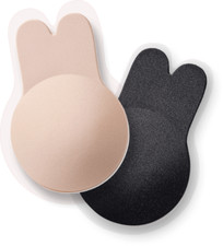 Set Of 2 Silicone Self Adhesive Strapless Bra Breast Covers Reusable Lift