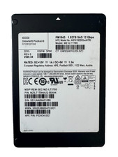 HPE SAMSUNG PM1643 1.92TB 2.5" SAS SSD 12Gbps/2-Day Power On Time/100% Health