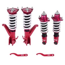 Bfo Adjustable Coilovers Suspension Lowering Kit Set For Honda Civic 2001-2005