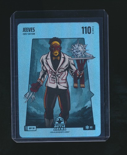 JEEVES BO JACKSON BATTLE ARENA ICE ALPHA FIRST EDITION RARE HOLO BBF-58
