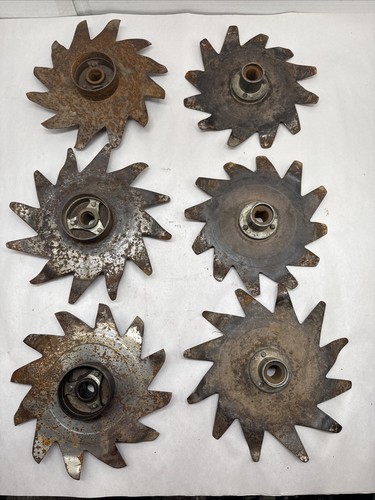 OEM Stihl MM55 Tiller Lot Of 6 Tines With Adapters