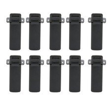10pcs Radio Belt Clip Replacement Walkie Talkie Belt Clip For UV 5R UV