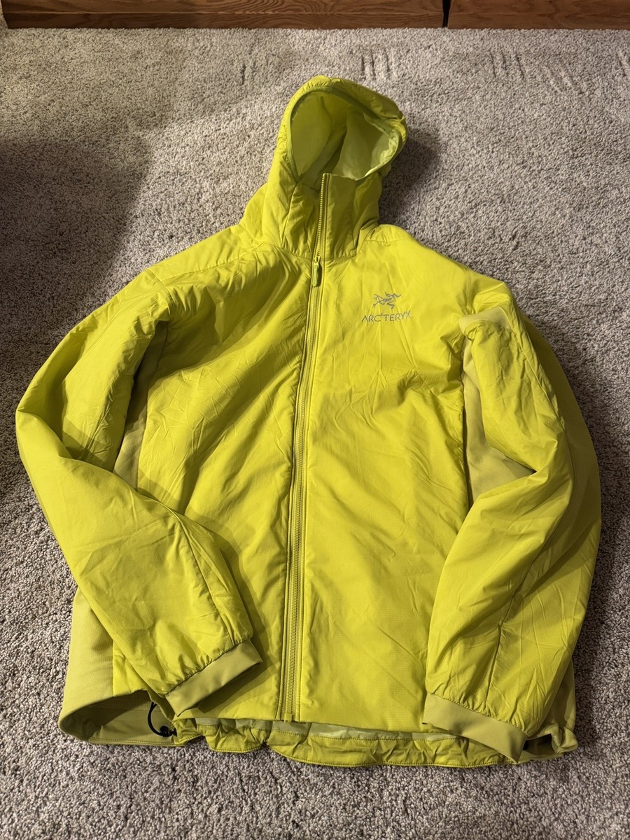 Arc'teryx Atom Hoody Jacket Yellow Men's Medium - Worn Less Than 5
