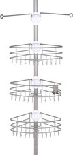 KN614128 Easy Slide Adjustable Height 6' 9"-9' Spring Tension Metal Corner