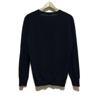 Auth Burberry Black Label - Dark Navy Red Men's Sweater | eBay