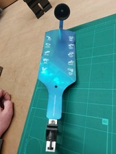 Bombay Sapphire Gin Optic Bottle Holder Shelf Mount Display Stand Breweriana OB