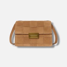 Loeffler Randall Womens Brown Suede Small Pus...