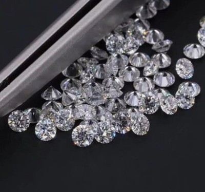 2 Cts. CERTIFIED 1.50 mm Round Cut DEF VVS/VS Natural Diamonds