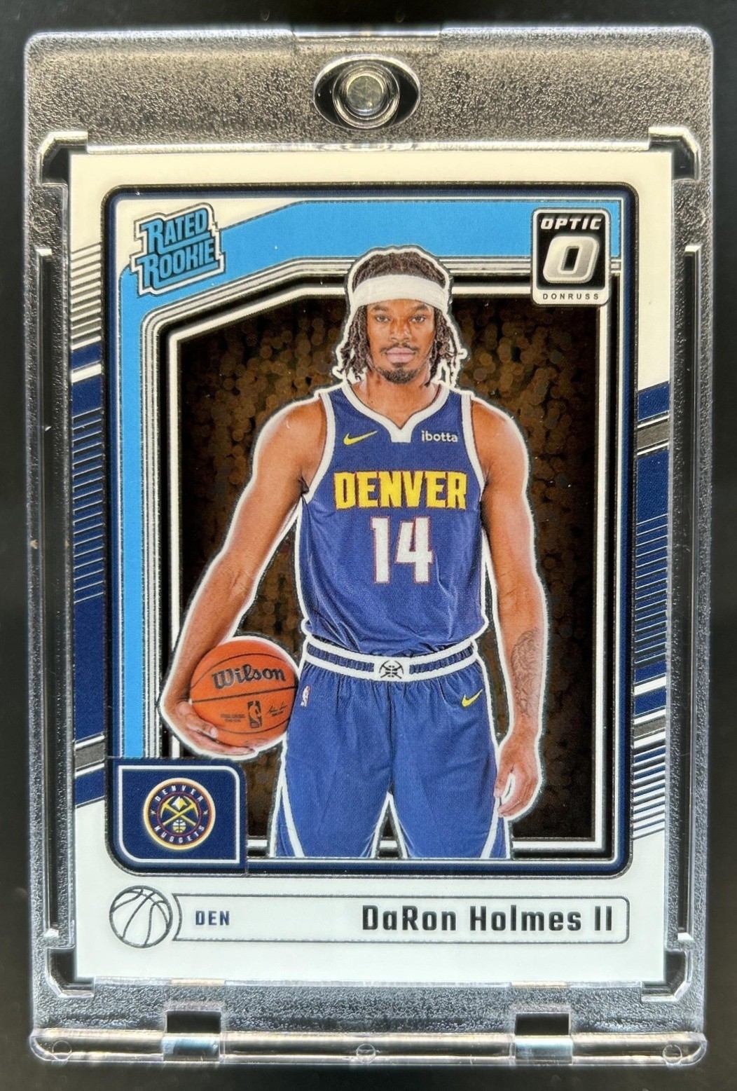 2024-25 Panini Donruss Optic DaRon Holmes II RC Rated #262 Nuggets Rookie