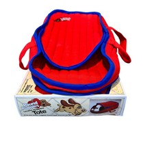 Vintage Tonka Pound Puppies Carrier Tote Bag 7814 In Box 1985 Red Blue No Puppy