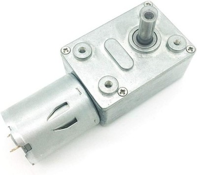 BRINGSMART 12V 66rpm DC Worm Gear Motor 3 kg.cm High Torque Low Speed Mini Tu...