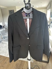 Blazer donna nero Made in Italy METRADAMO taglia 50