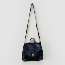 COACH Vintage Sheridan Durham Small Leather Crossbody Bag Classic Black 4211