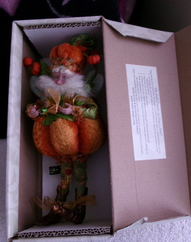 Mark Roberts Fairy Doll Pumpkin Gourd Fairy 51-82300