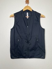 Lululemon Like The Wind Vest Dark Grey Running Lightweight Wind Resistant Size 6