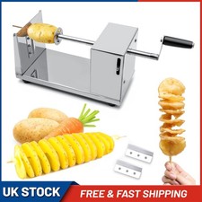 Spiral Potato Slicer Chipper Potatoes Chips Cutter Machine Tornado BBQ Tool