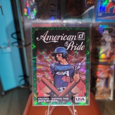 Zach Watson 2019 Panini Donruss #AP24 American Pride Green /25
