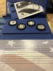 2014 Kennedy Half Dollar Silver 4 Coin Set 50th Anniversary US Mint OGP COA