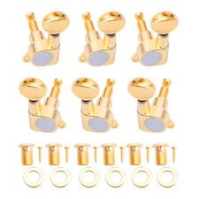 6PCS Electric Guitar String Tuning Pegs Tuners Keys Machine Heads 3L+3