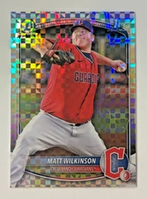 2025 Bowman - Chrome Prospects Matt Wilkinson #BCP-145 X-Fractor (RC)