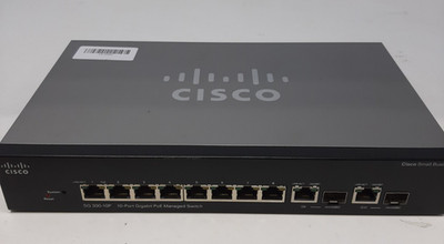 Cisco  SG300-10P (SRW2008P-K9) 10-Ports Mini Ethernet Switch
