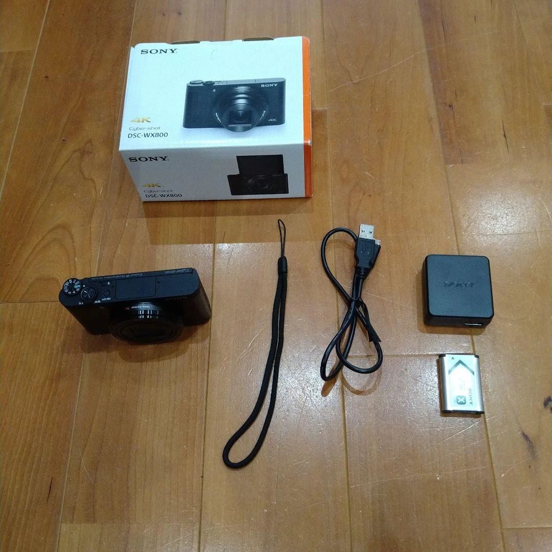 SONY Cyber-shot DSC-WX800 Black Compact Digital Camera 20.1