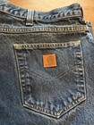 Carhartt Men's Blue Jeans Relaxed Fit No Holes Or Rips Straight Leg 44x30 — photo 5