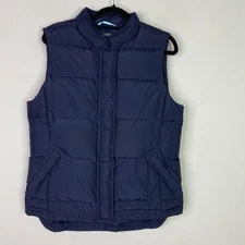 J. Crew Down Feather Puffer Vest Jacket Women's Size Small