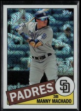 Manny Machado #85C-32 2020 Topps 1985 Topps Chrome Silver Pack Promo (Series 1)
