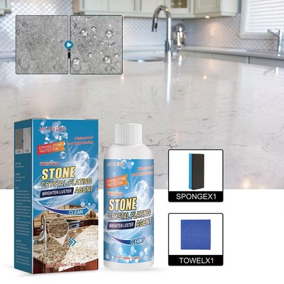 100Ml Stone Crystal Plating Agent Stonework Polishing O1Q9 Y8I5 AU Coating Y8U1