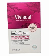 New Viviscal Hair Growth Supplement for Women 180 Tablets - 3 Month Supply