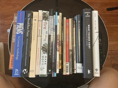 Lot of 20 Contemporary Poetry Books   Joy Harjo, Rita Dove, Mark Doty, Levine