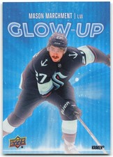 2025-26 Upper Deck Series 2 Glow Up #GU-27 Mason Marchment Dallas Stars