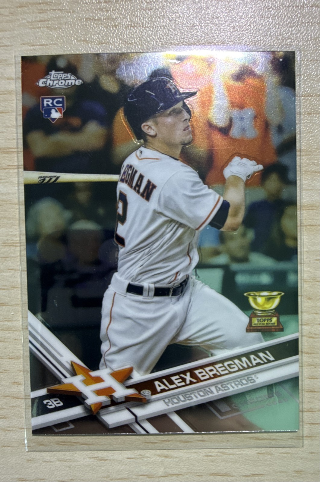 2017 Topps Chrome - Alex Bregman #9 Refractor Batting (RC)