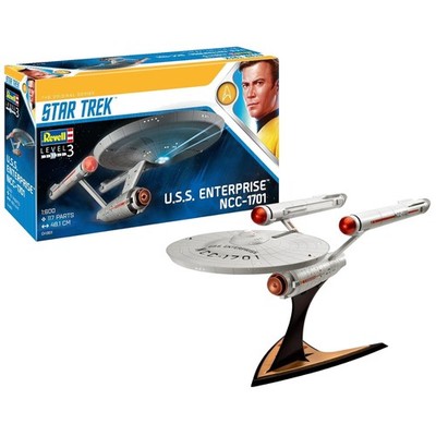 1:600 Scale USS Enterprise Model Kit
