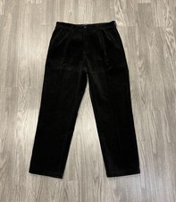 Vintage Polo Ralph Lauren Pants Mens 38x34 Corduroy Andrew Pleated Y2K Baggy