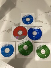 ot of 6 Vintage Dell Drivers Recovery OS Discs Windows XP CyberLink PowerDVD