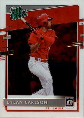 2020 Donruss Optic Rated Prospects #10 Dylan Carlson - BB