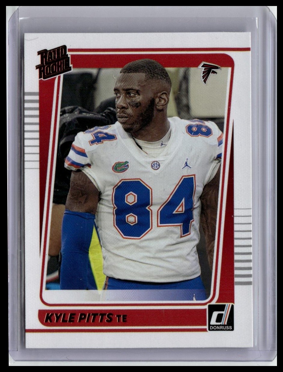 2021 Donruss - Rated Rookies Portrait #260 Kyle Pitts