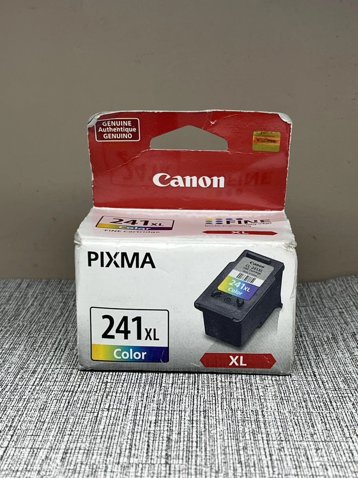 New Genuine Canon CL-241XL Fine Color Ink Cartridge - Factory Sealed - Image 2 of 4