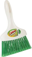 6.75" Whisk Broom w/ Hanger Hole, Fine Flagged Fibers, USA-Made