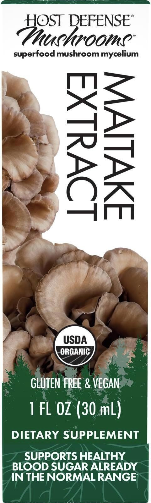 Экстракт майтаке Fungi Perfecti/Host Defense, 1 жидкая унция жидкости