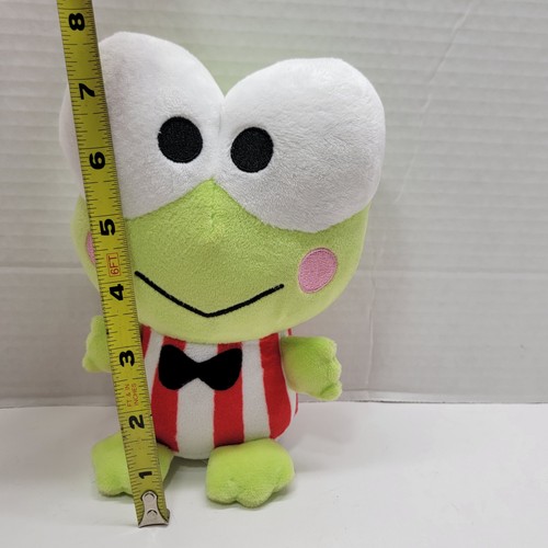 2021 Mattel Hello Kitty and Friends - Keroppi 8" Plush Stuffed Animal Toy - Picture 8 of 10