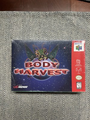 Body Harvest N64 (Nintendo 64) Brand New Factory Sealed CIB Complete Authentic