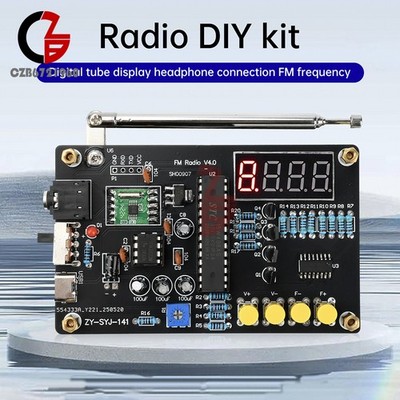 DIY Electronic Radio Kit Digital RDA5807M FM 87-180MHz Electronic Soldering Kits