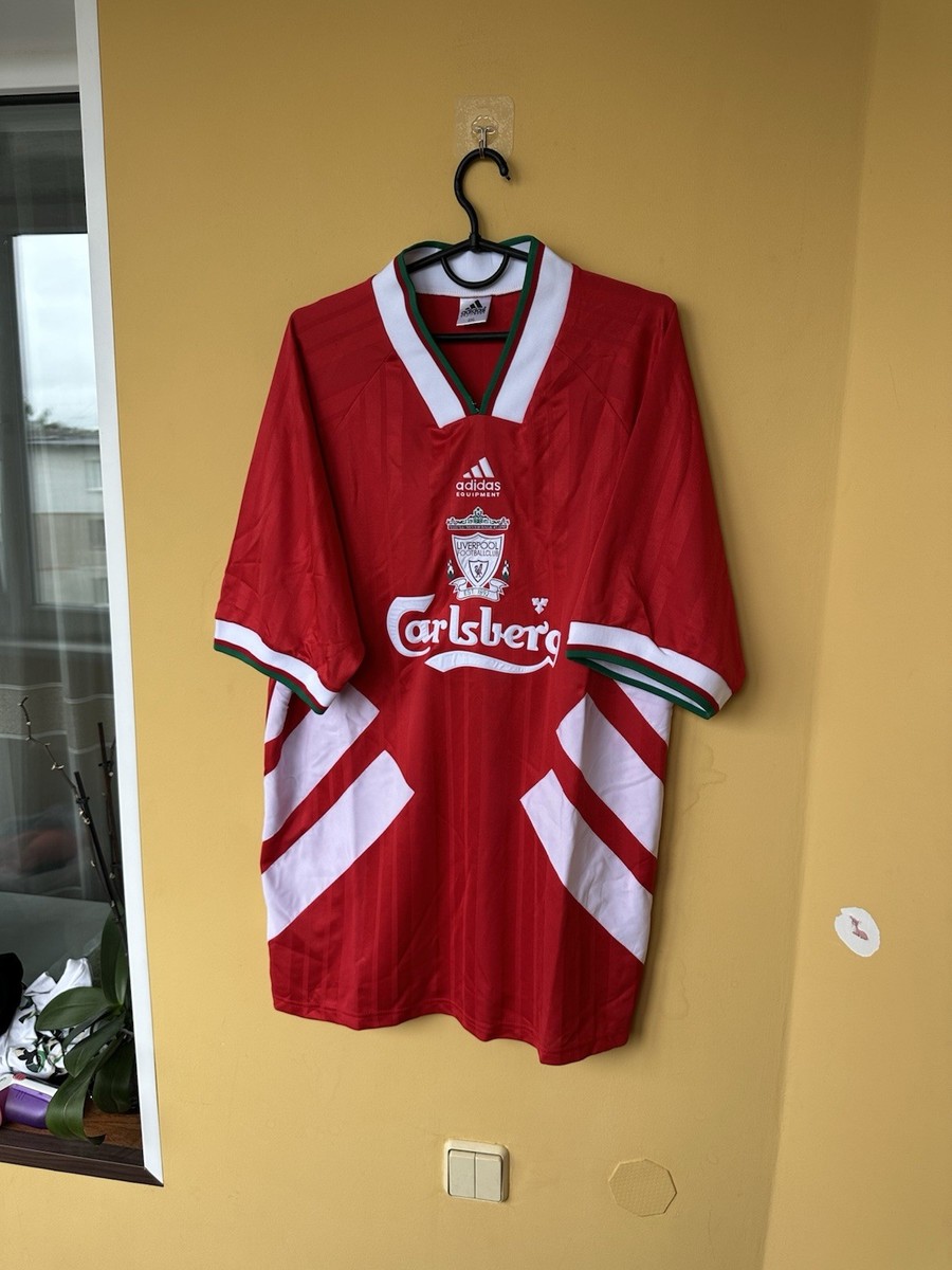 Rare Liverpool 1993 1995 Home Vintage Adidas Football Shirt Soccer