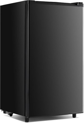 Mini Fridge 3.2 Cu Ft with Freezer Single Door Black