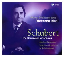 Schubert: Complete Symphonies, etc / Muti, Vienna PO Schubert 1797-1828 CD