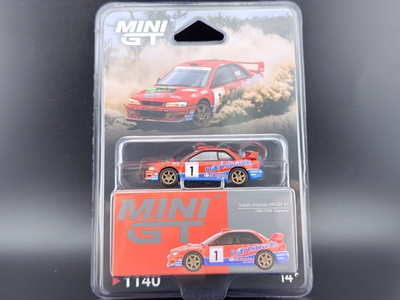 #ad Mini GT Subaru Impreza WRC97 #1 1999 DRM Champion #1140 1 64 $14.99